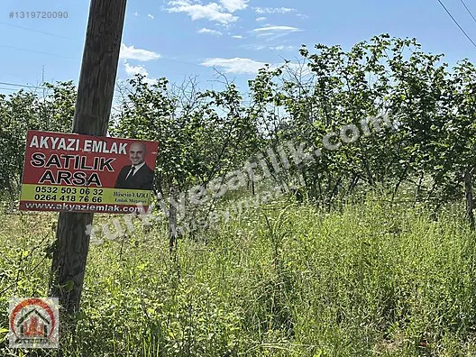 Akyazı'da Takasa Uygun, İmarlı 1025m² Arsa