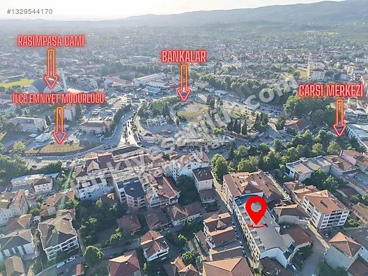 MERİÇ ÇAYRAK"tan ÇARŞI MERKEZ'İNDE DUBLEKS 2+1 KİRALIK DAİRE
